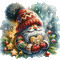 Christmas Noel gnome - Nemokamas animacinis gif animuotas GIF