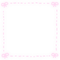 light pink bow border - png ฟรี GIF แบบเคลื่อนไหว