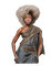 Woman  Africa Beige Gray - Bogusia - png gratis GIF animado