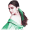 soave bollywood woman deepika green - gratis png animeret GIF