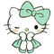 Hello Kitty pastel - png gratis GIF animado