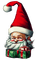 Santa Claus Gift Christmas - Bogusia - gratis png animerad GIF