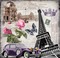 fond,Paris,vintage, retro,Pelageya - PNG gratuit GIF animé