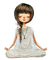 Meditation.Zen.Girl.femme.Victoriabea - безплатен png анимиран GIF