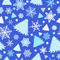 winter hiver fond background snow neige gif blue - GIF animé gratuit GIF animé