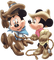 Mickey and Minnie - gratis png animerad GIF