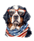 loly33 chien indépendance - PNG gratuit GIF animé