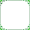 soave  patrick frame art deco green - gratis png geanimeerde GIF