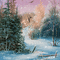 Winter snow background - Darmowy animowany GIF animowany gif