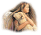 niña angel i cordero vintage dubravka4 - Free PNG Animated GIF