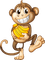 Kaz_Creations Animals Monkey - png grátis Gif Animado