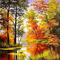 animated autumn background