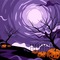 Fond halloween background violet purple - zadarmo png animovaný GIF