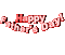 happy fathers day-text-ani - Бесплатный анимированный гифка анимированный гифка