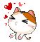 MMarcia gif gato kawaii anime cat - GIF animado grátis Gif Animado