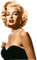 Marilyn Monroe Art - zadarmo png animovaný GIF