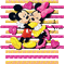 image encre animé effet coeur anniversaire Mickey Minnie Disney scintillant brille edited by me - Бесплатни анимирани ГИФ анимирани ГИФ