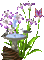 Flowers purple bp - GIF animado grátis Gif Animado