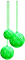 Ornaments.Deco.Green - ücretsiz png animasyonlu GIF