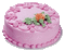 Torte, Rosa - Nemokamas animacinis gif animuotas GIF
