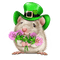 st. Patrick mouse  by nataliplus - darmowe png animowany gif