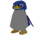 mario 64 penguin - gratis png animeret GIF