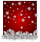 fond snowflakes red winter hiver - PNG gratuit GIF animé