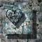 background effect fond  hintergrund image heart coeur grey