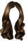 Wig, brown - бесплатно png анимированный гифка