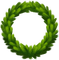 x mas wreath - PNG gratuit GIF animé