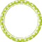 green circle frame - png gratis GIF animasi