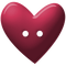 Kaz_Creations Deco  Heart Button Love Colours - zdarma png animovaný GIF