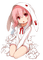 Anime Girl Bunny - darmowe png animowany gif