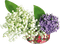 Kaz_Creations Deco Vase Plant Flowers - bezmaksas png animēts GIF