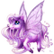 purple pony - nemokama png animuotas GIF