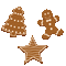 Gingerbread Cookies - Δωρεάν κινούμενο GIF κινούμενο GIF