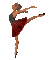 Bailarina - GIF animado grátis Gif Animado