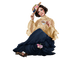 Women. Coffee. Vintage. Leila - 免费PNG 动画 GIF