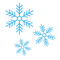 Blue Snowflake-RM - Ilmainen animoitu GIF