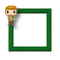 Small Green Frame - bezmaksas png animēts GIF