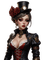 steampunk woman - PNG gratuit GIF animé