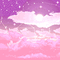 Pink Animated Sky Background