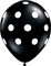 Balloon Deco Black White Polka Dots JitterBugGirl - PNG gratuit GIF animé