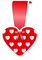 Kaz_Creations Valentine Deco Love Hearts - besplatni png animirani GIF