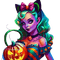loly33 sorcière halloween - безплатен png анимиран GIF