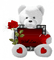 Kaz_Creations Valentine Deco Love Cute Teddy Bear - ingyenes png animált GIF