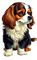 Собака  арт - Free PNG Animated GIF