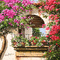 kikkapink vintage painting garden background gif - 無料のアニメーション GIF アニメーションGIF