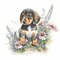 dash hound puppy - gratis png geanimeerde GIF