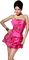 Kaz_Creations Woman Femme Pink